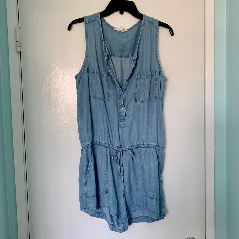 Jean romper - Picture 2 of 4